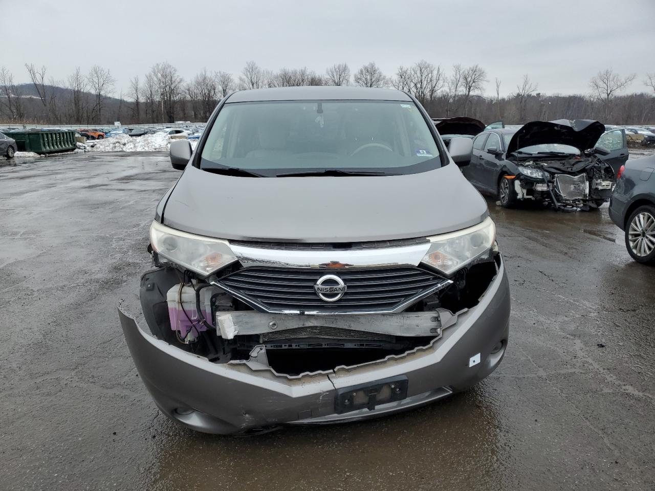 2013 Nissan Quest VIN JN8AE2KP3D9065233 Copart auction photo, all over damage thumbnail 5