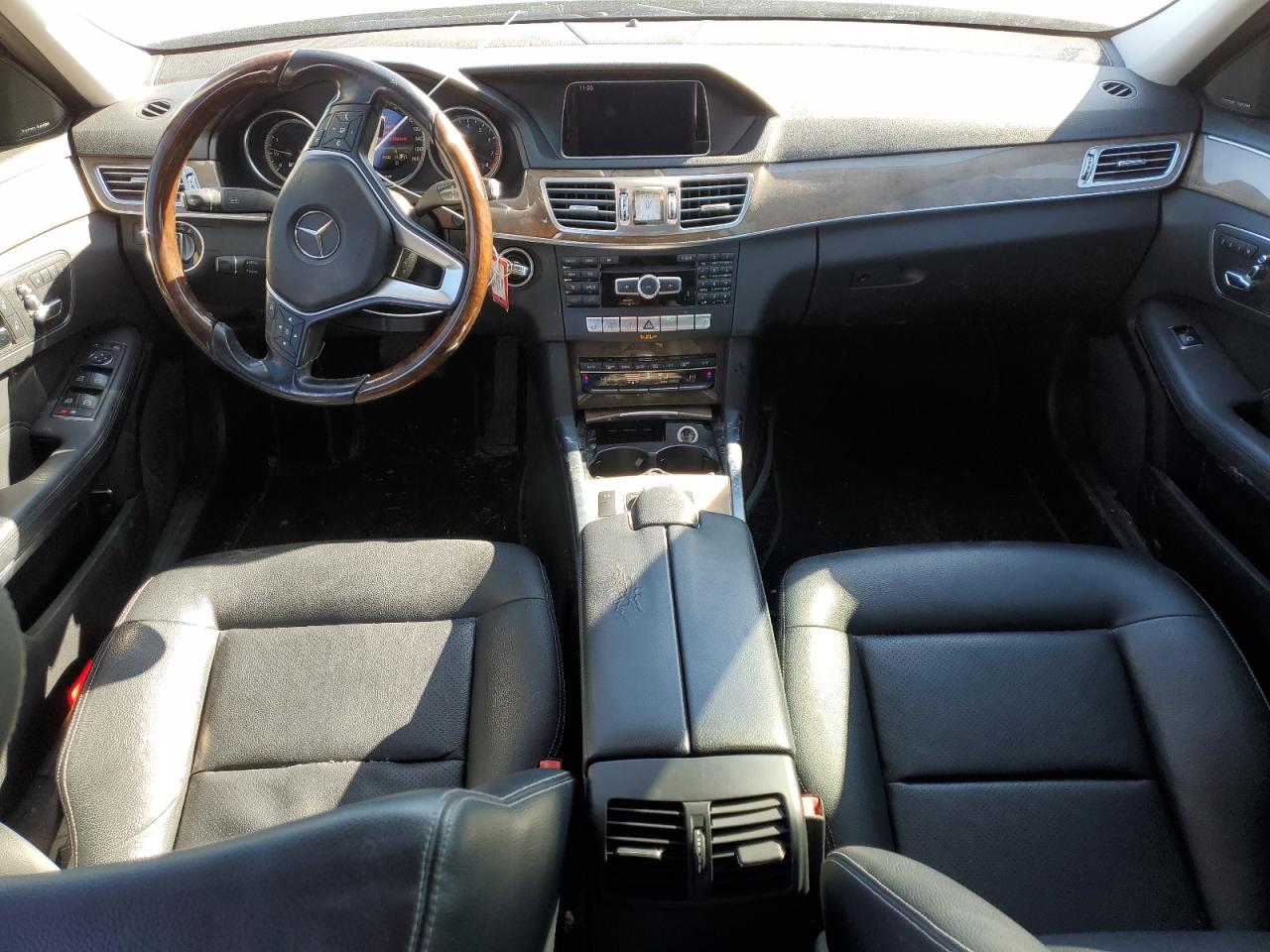 2014 Mercedes-Benz E-klasse VIN WDDHF8JB8EA914889 Copart auction photo, side damage thumbnail 8