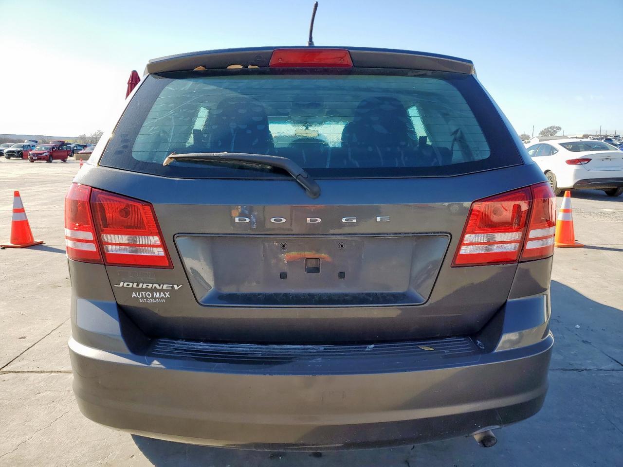 2015 Dodge Journey VIN 3C4PDCAB3FT559655 Copart auction photo, front end / undercarriage damage thumbnail 6
