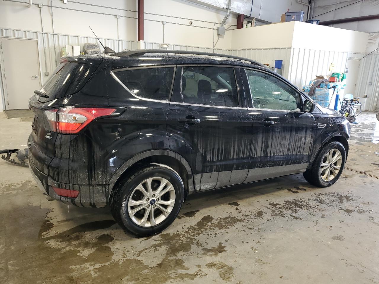2018 Ford Escape VIN 1FMCU9GD6JUC53652 Copart auction photo, front end damage thumbnail 3