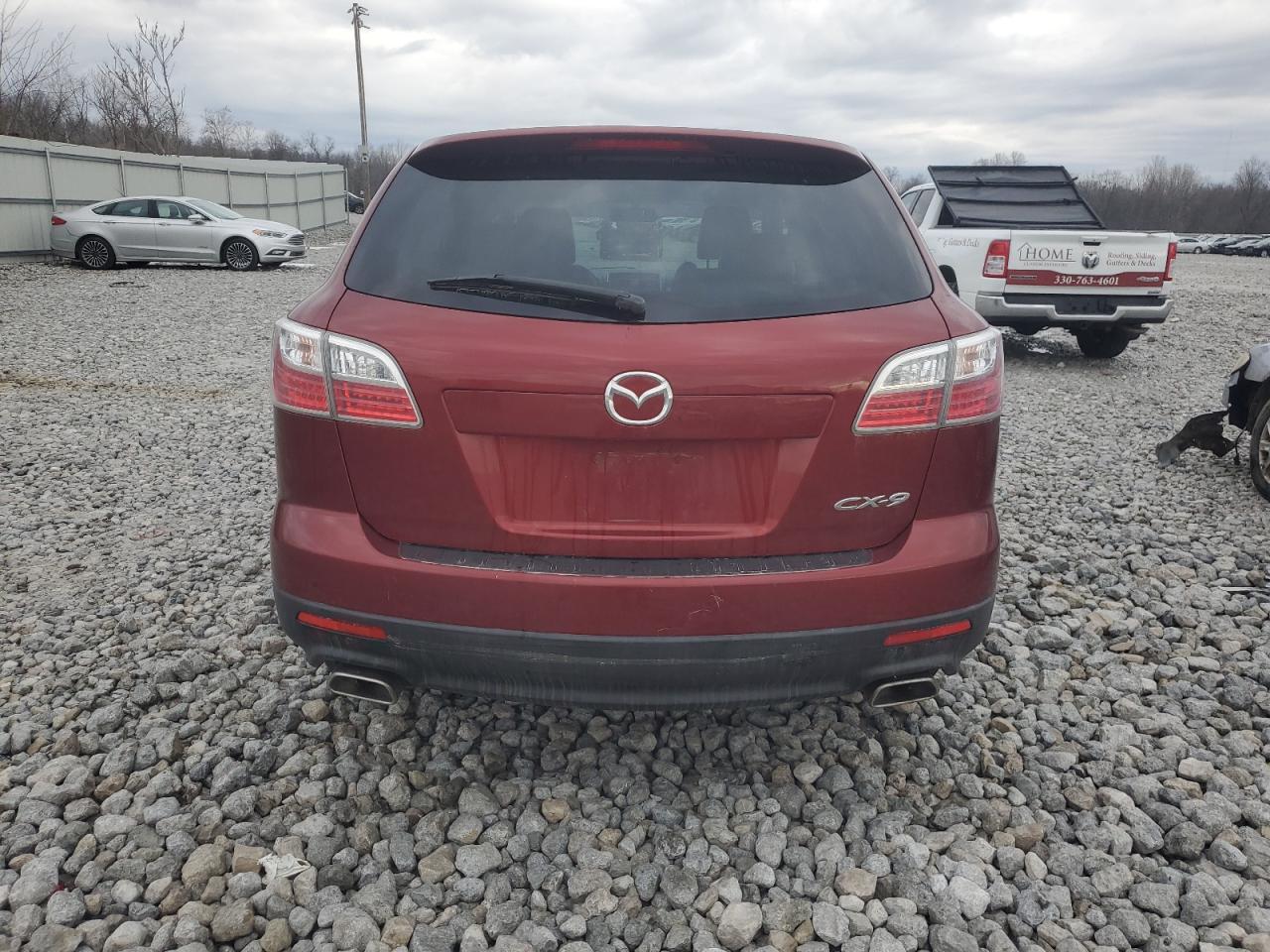 2010 Mazda CX-9 VIN JM3TB2MA2A0207889 Copart auction photo, side / frame damage damage thumbnail 6