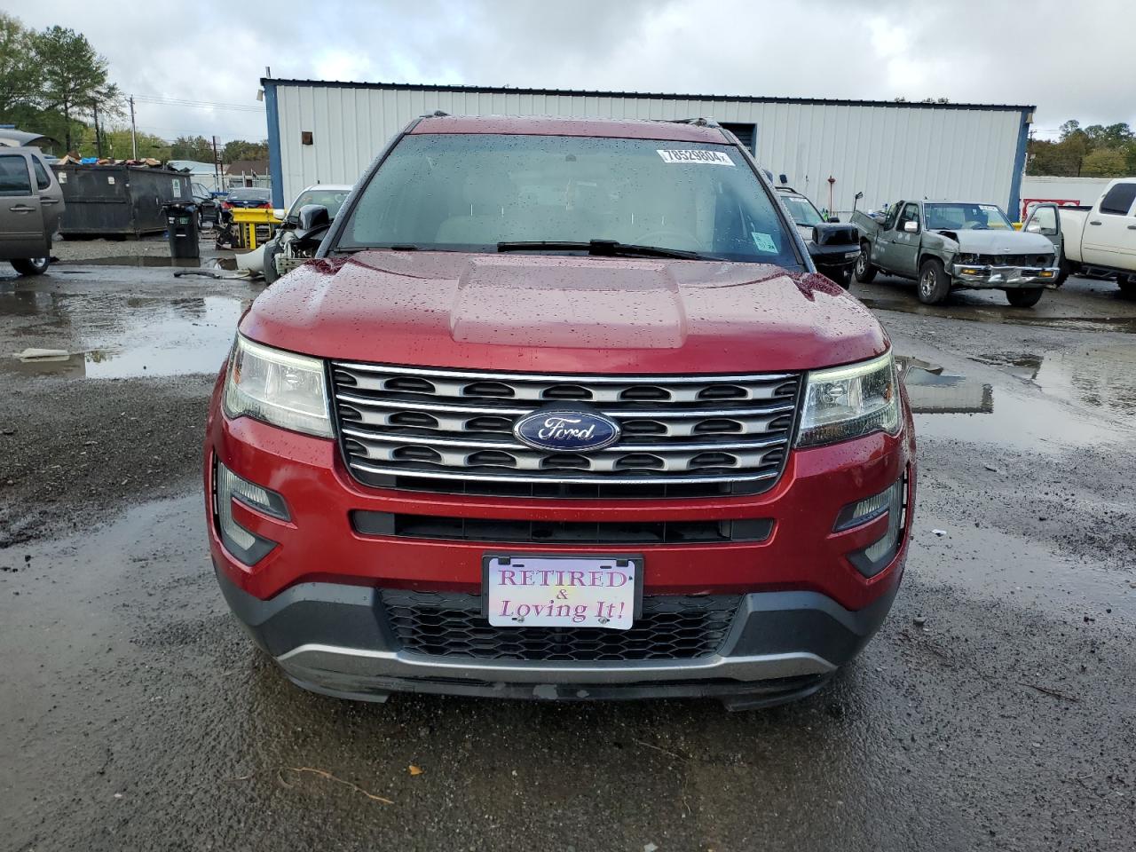 2017 Ford Explorer VIN 1FM5K7DH8HGB19468 Copart auction photo, side damage thumbnail 5
