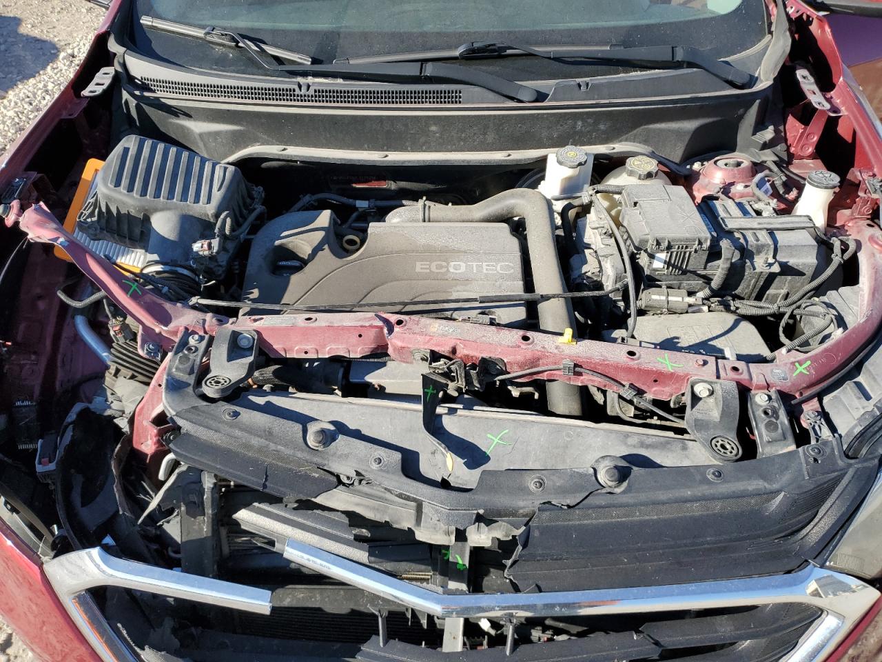 2018 Chevrolet Equinox VIN 3GNAXJEV5JL111133 Copart auction photo, front end damage thumbnail 12
