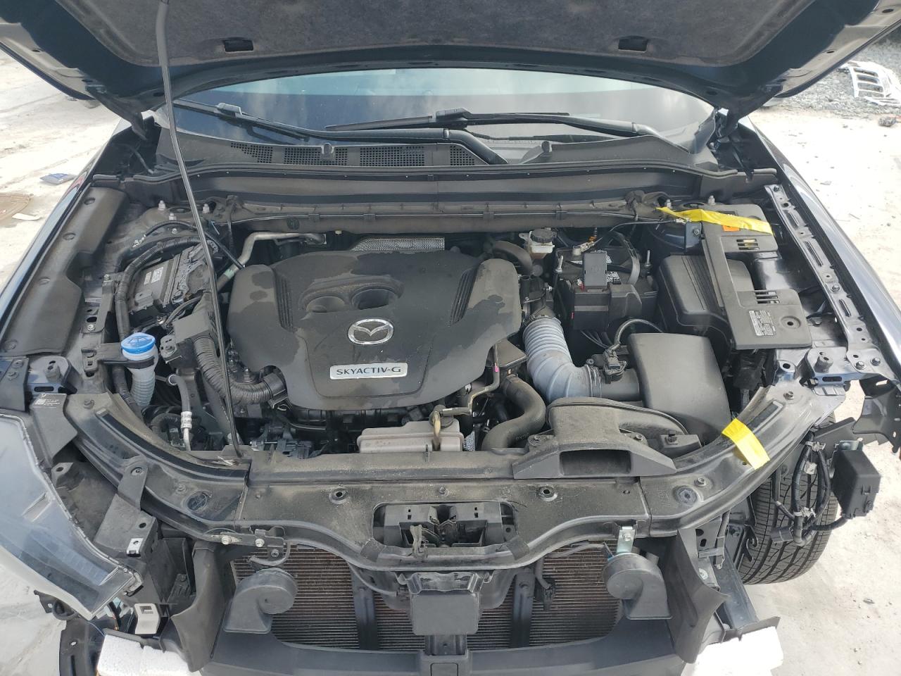 2020 Mazda CX-5 VIN JM3KFBAY3L0861045 Copart auction photo, all over damage thumbnail 12