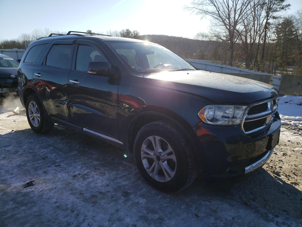 2013 Dodge Durango VIN 1C4RDJDG6DC682749 Copart auction photo, side / minor dent/scratches damage thumbnail 4