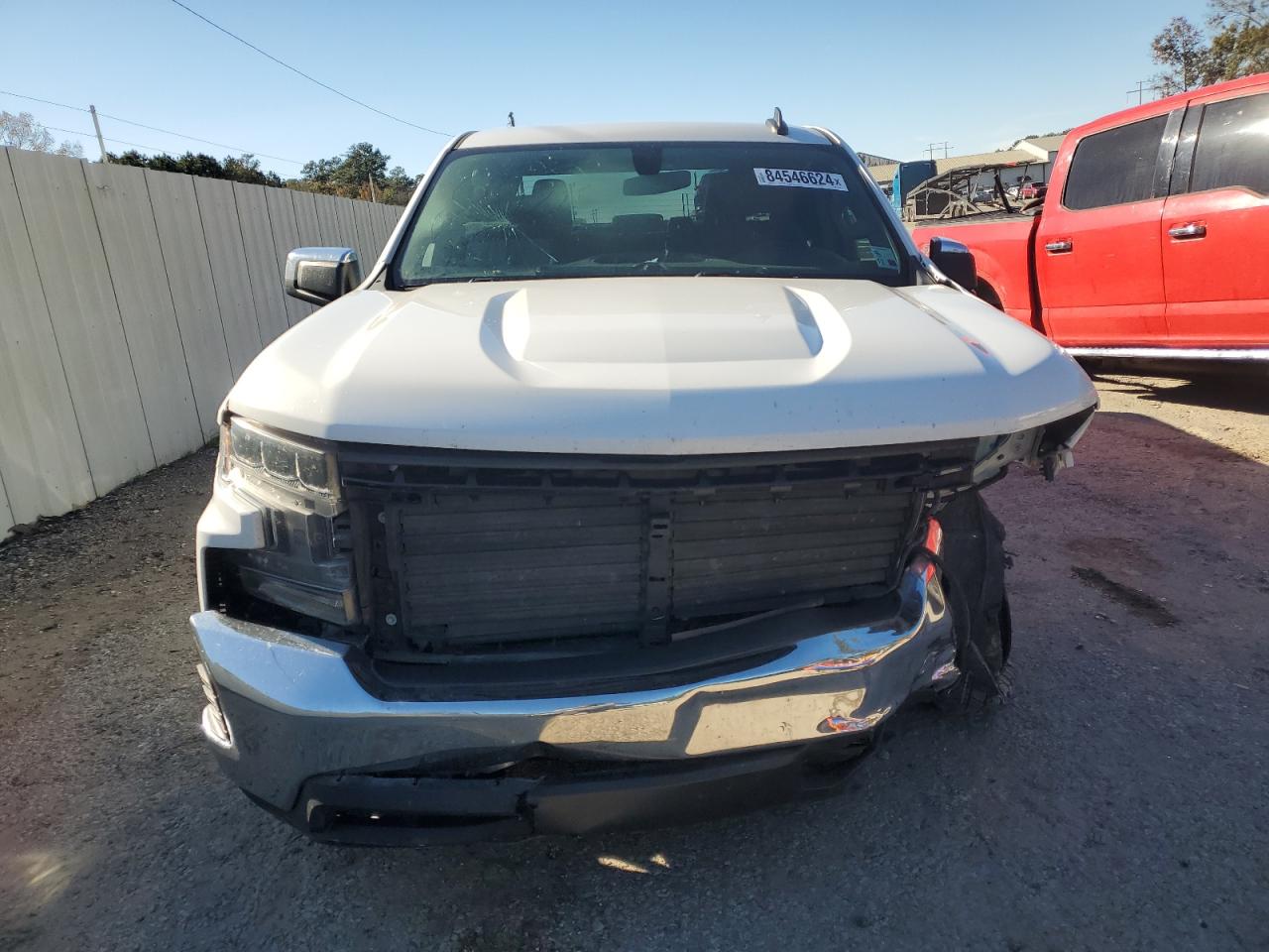 2021 Chevrolet Silverado VIN 3GCPWCED9MG449897 Copart auction photo, front end / side damage thumbnail 5