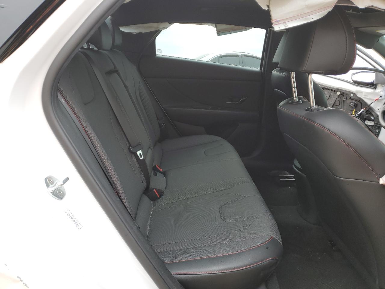 2021 Hyundai Elantra VIN KMHLR4AF3MU163619 Copart auction photo, rollover damage thumbnail 11