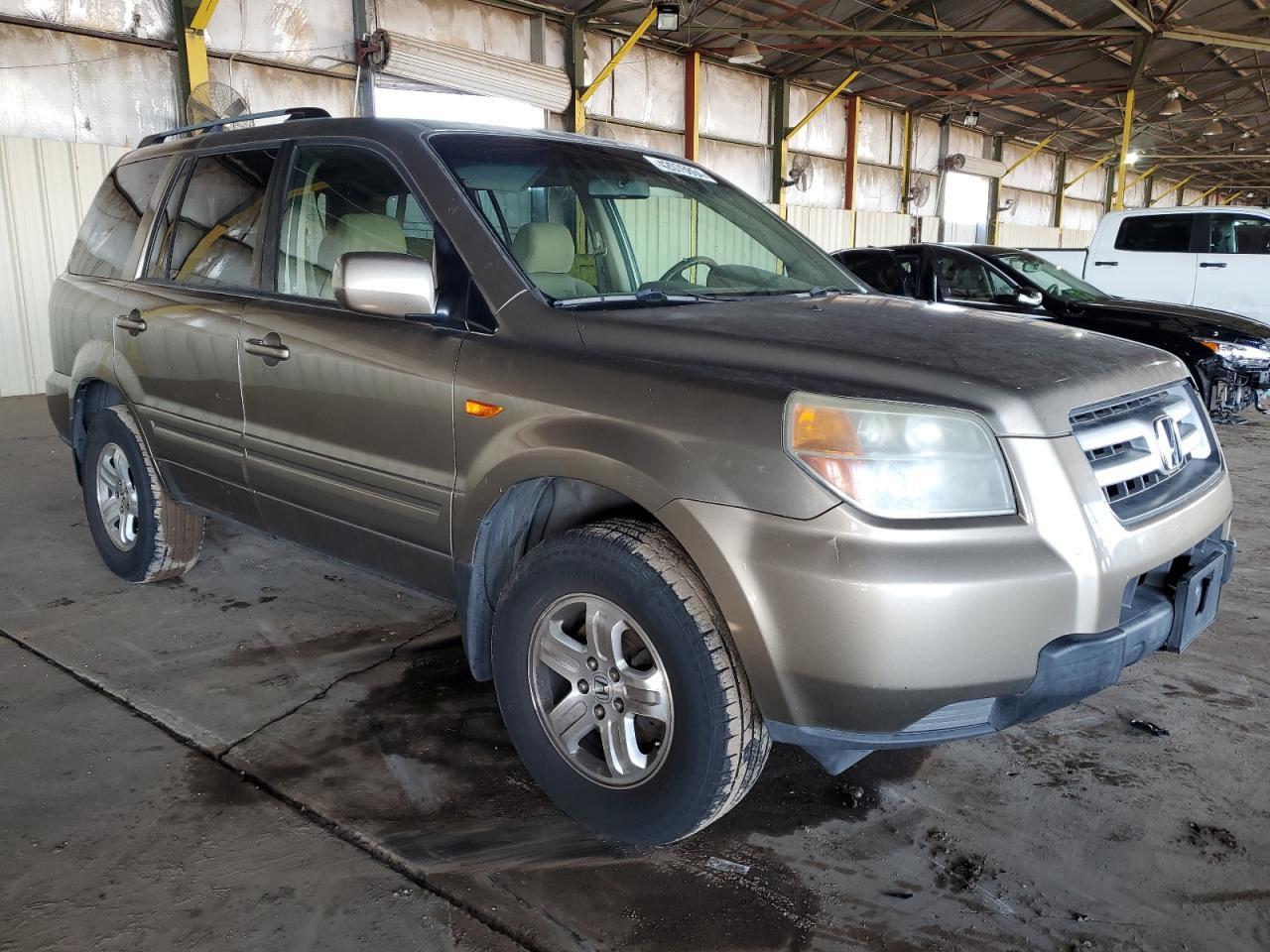 2008 Honda Pilot VIN 5FNYF18278B006517 Copart auction photo, normal wear damage thumbnail 4