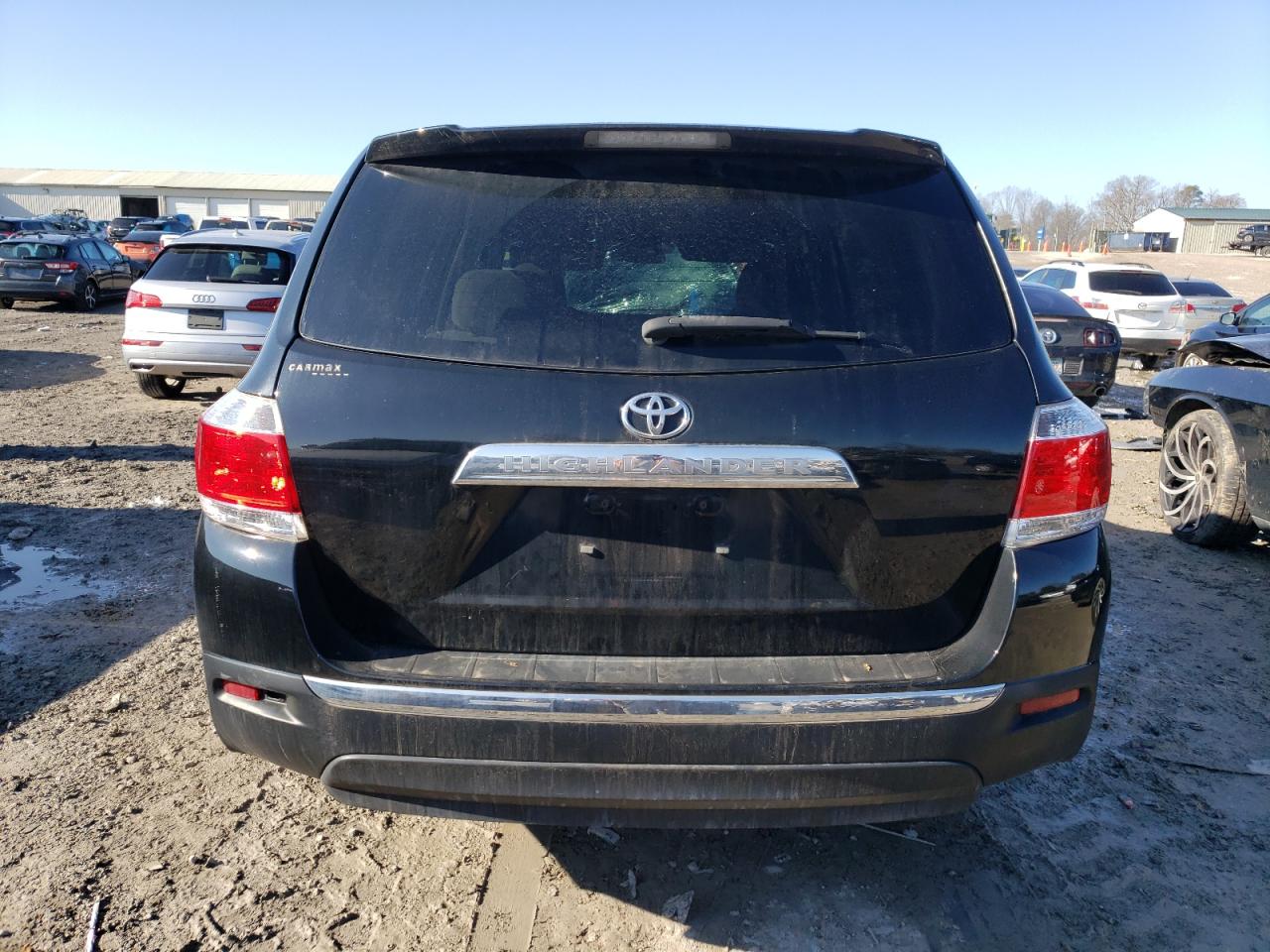 2013 Toyota Highlander VIN 5TDZA3EH5DS038556 Copart auction photo, front end / minor dent/scratches damage thumbnail 6