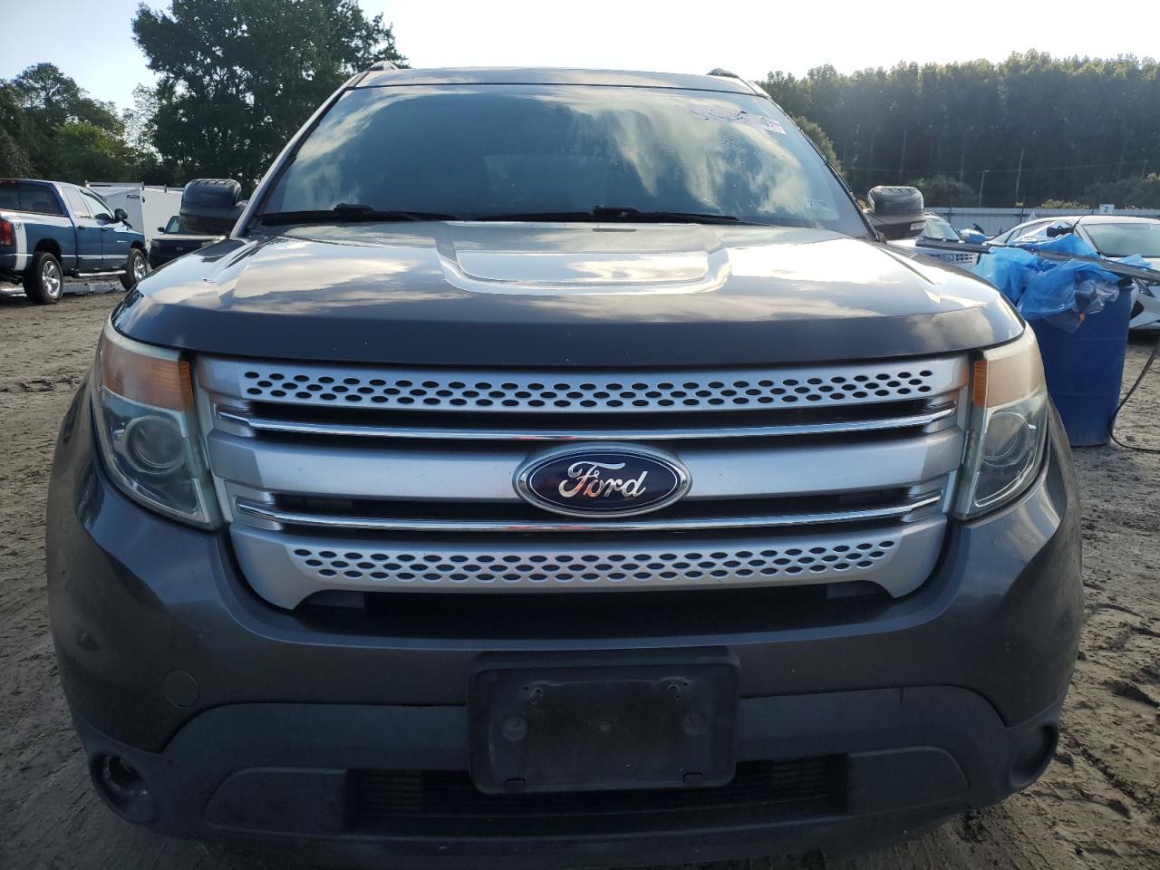 2015 Ford Explorer VIN 1FM5K7D87FGC45009 Copart auction photo, rear end damage thumbnail 5
