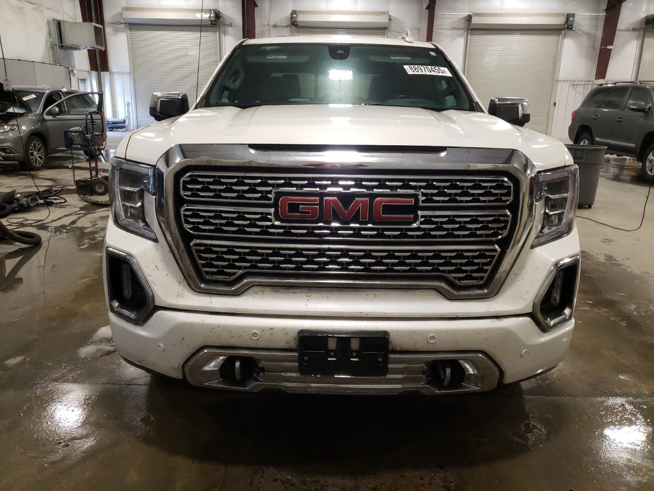 2021 GMC Sierra VIN 3GTU9FEL0MG436961 Copart auction photo, burn / top/roof damage thumbnail 5