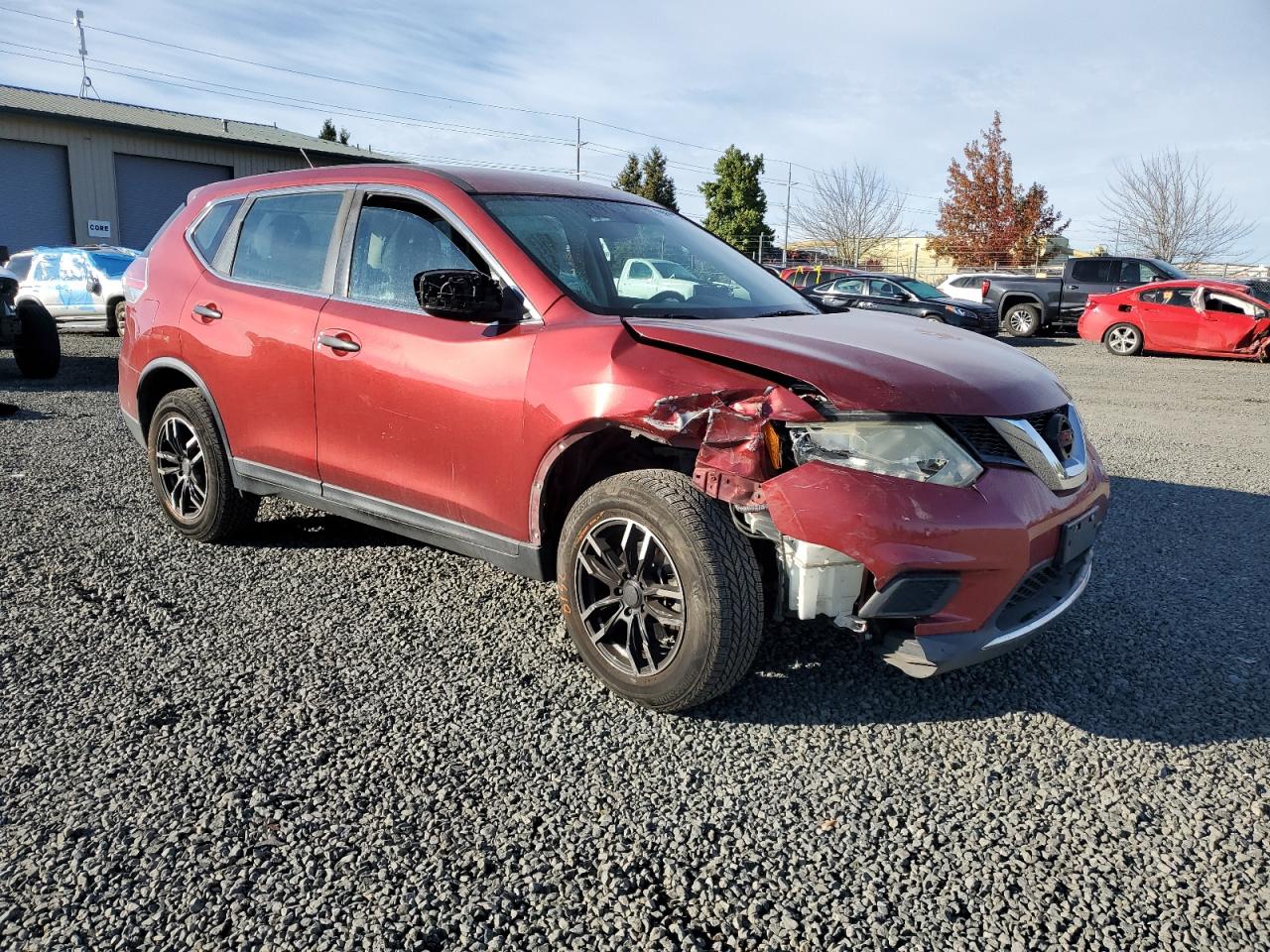 2016 Nissan Rogue VIN 5N1AT2MV6GC766963 Copart auction photo, front end damage thumbnail 4