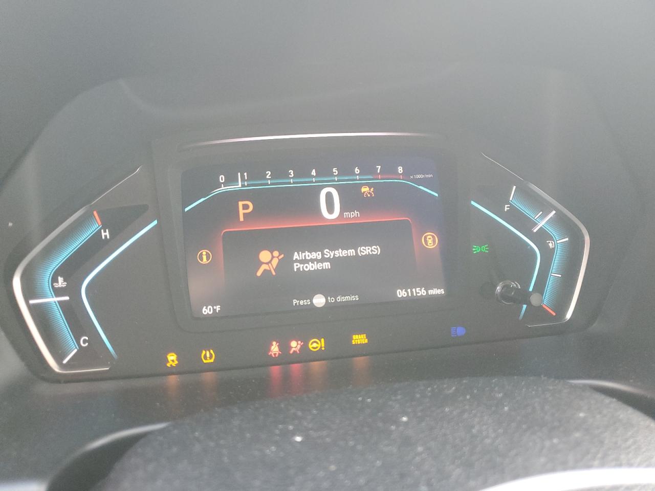 2021 Honda Odyssey VIN 5FNRL6H8XMB038273 Copart auction photo, all over damage thumbnail 9