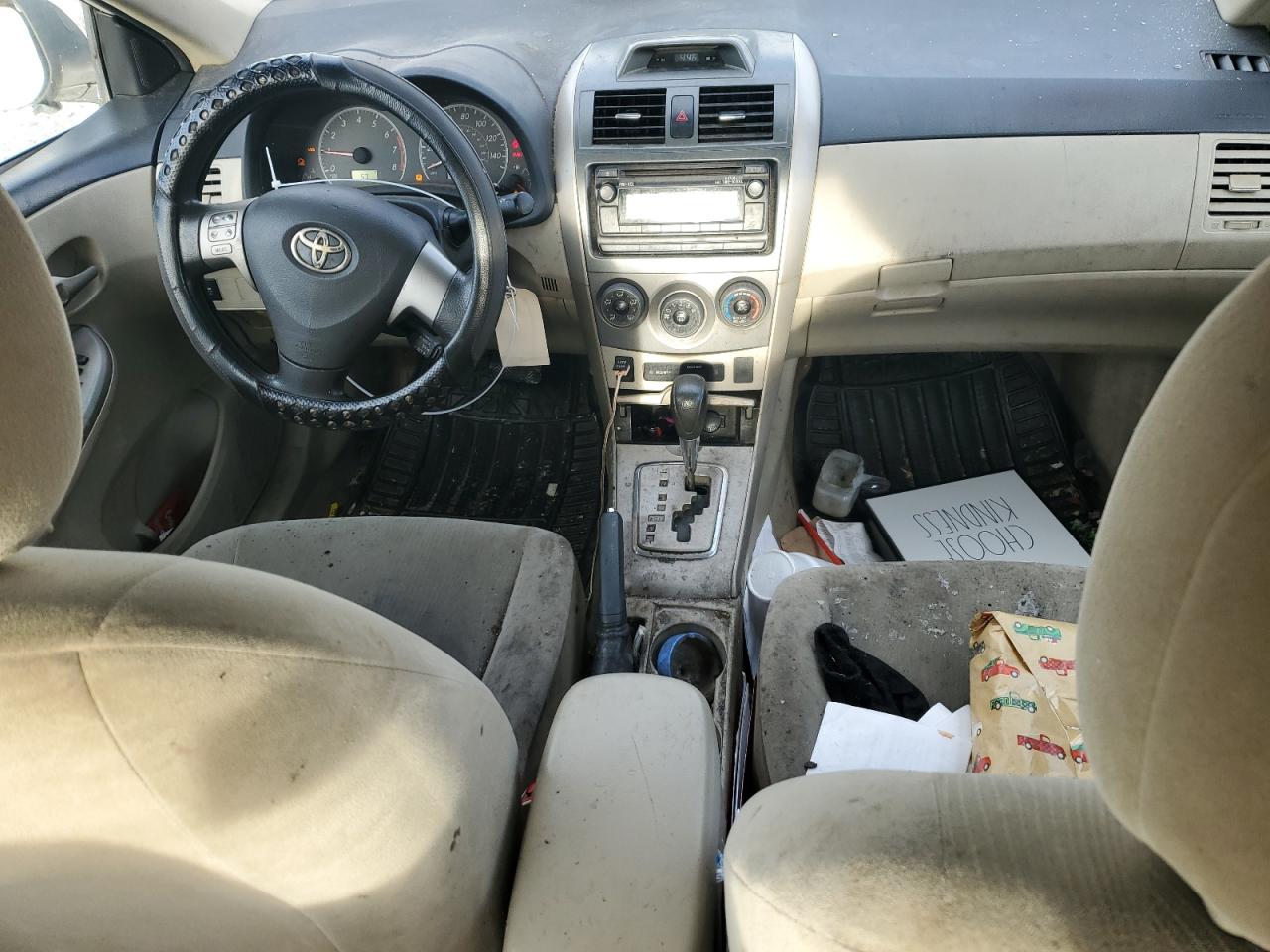2012 Toyota Corolla VIN 5YFBU4EE6CP042157 Copart auction photo, front end / side damage thumbnail 8