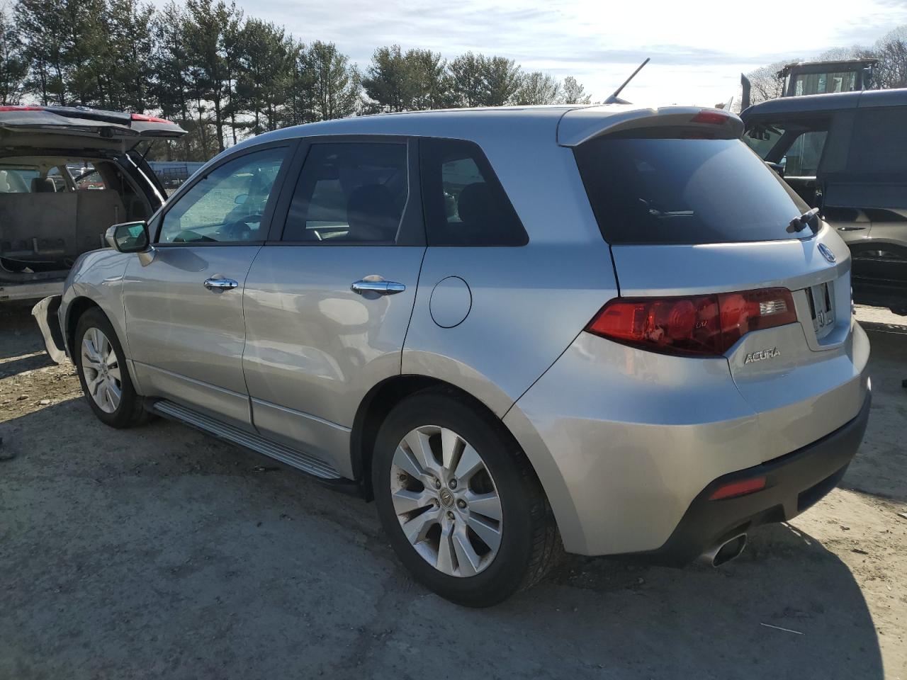 2010 Acura RDX VIN 5J8TB1H27AA007186 Copart auction photo, side / rear end damage thumbnail 2