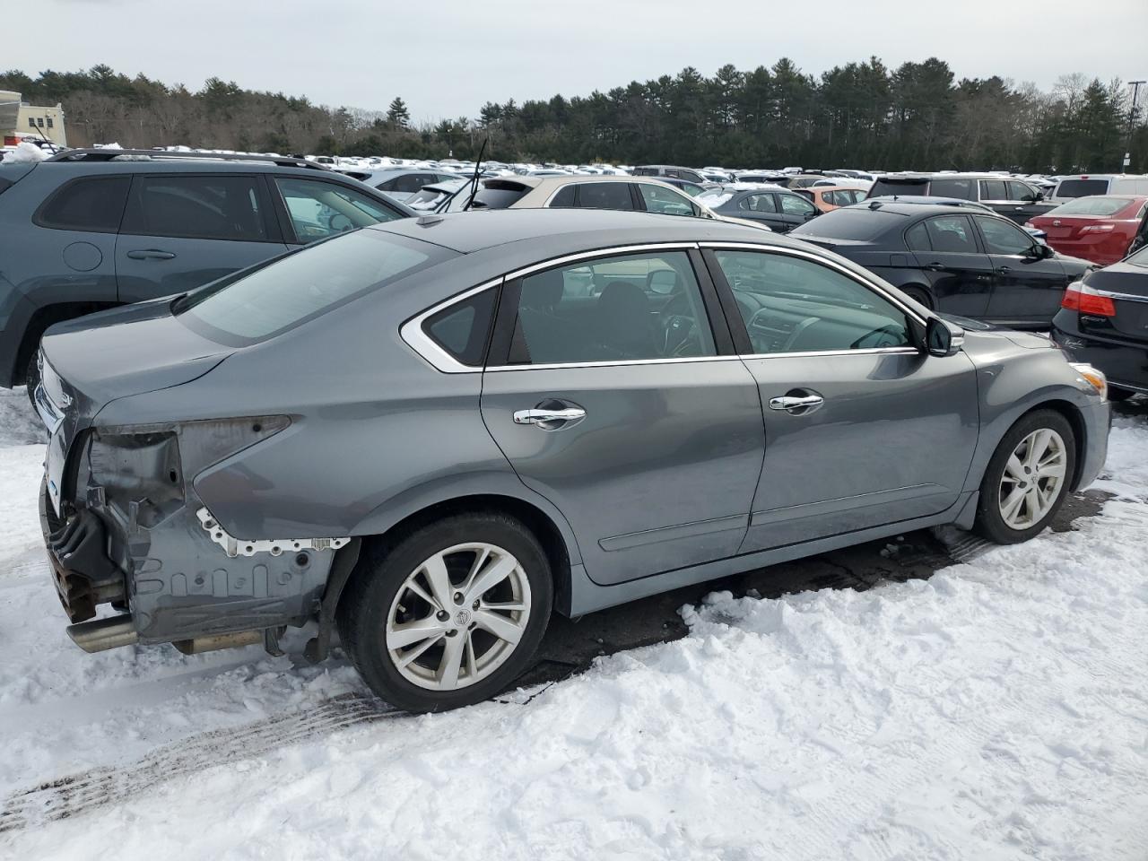 2014 Nissan Altima VIN 1N4AL3AP6EC328687 Copart auction photo, rear end damage thumbnail 3