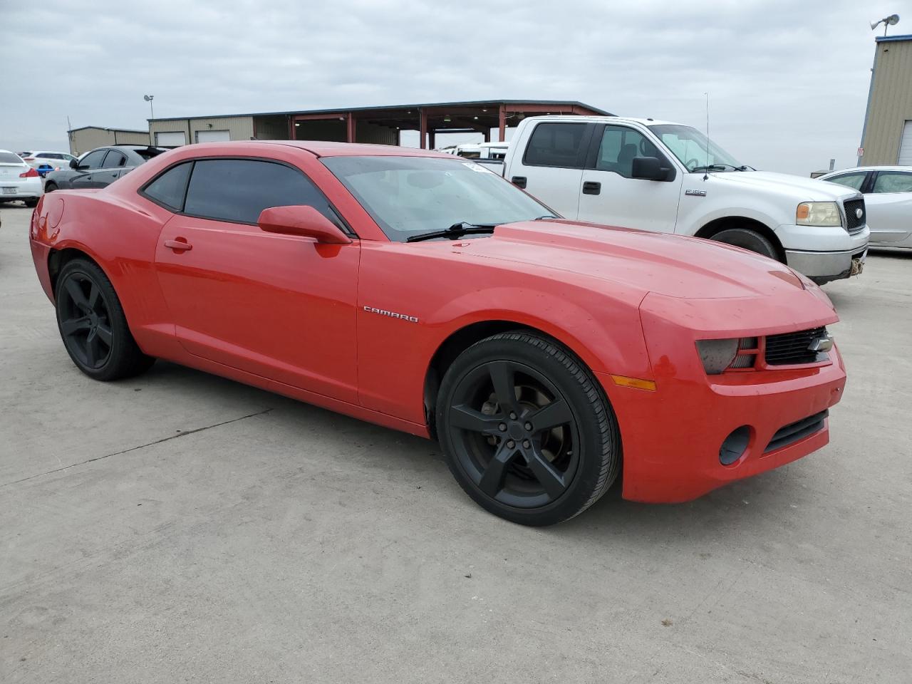 2012 Chevrolet Camaro VIN 2G1FA1E36C9208757 Copart auction photo, rear end damage thumbnail 4