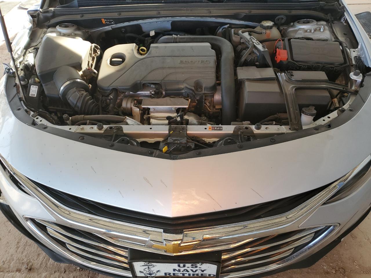 2022 Chevrolet Malibu VIN 1G1ZD5ST2NF114711 Copart auction photo, front end / side damage thumbnail 13