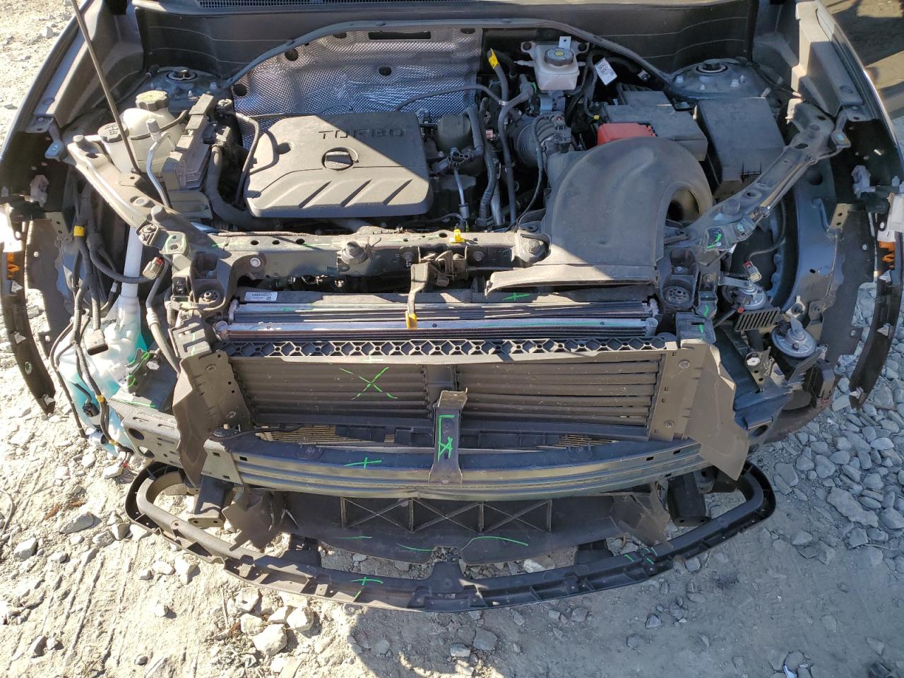 2020 Buick Encore VIN KL4MMESL9LB102734 Copart auction photo, front end damage thumbnail 12