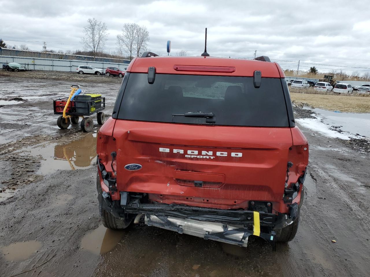 2023 Ford Bronco VIN 3FMCR9B68PRD79764 Copart auction photo, rear end damage thumbnail 6