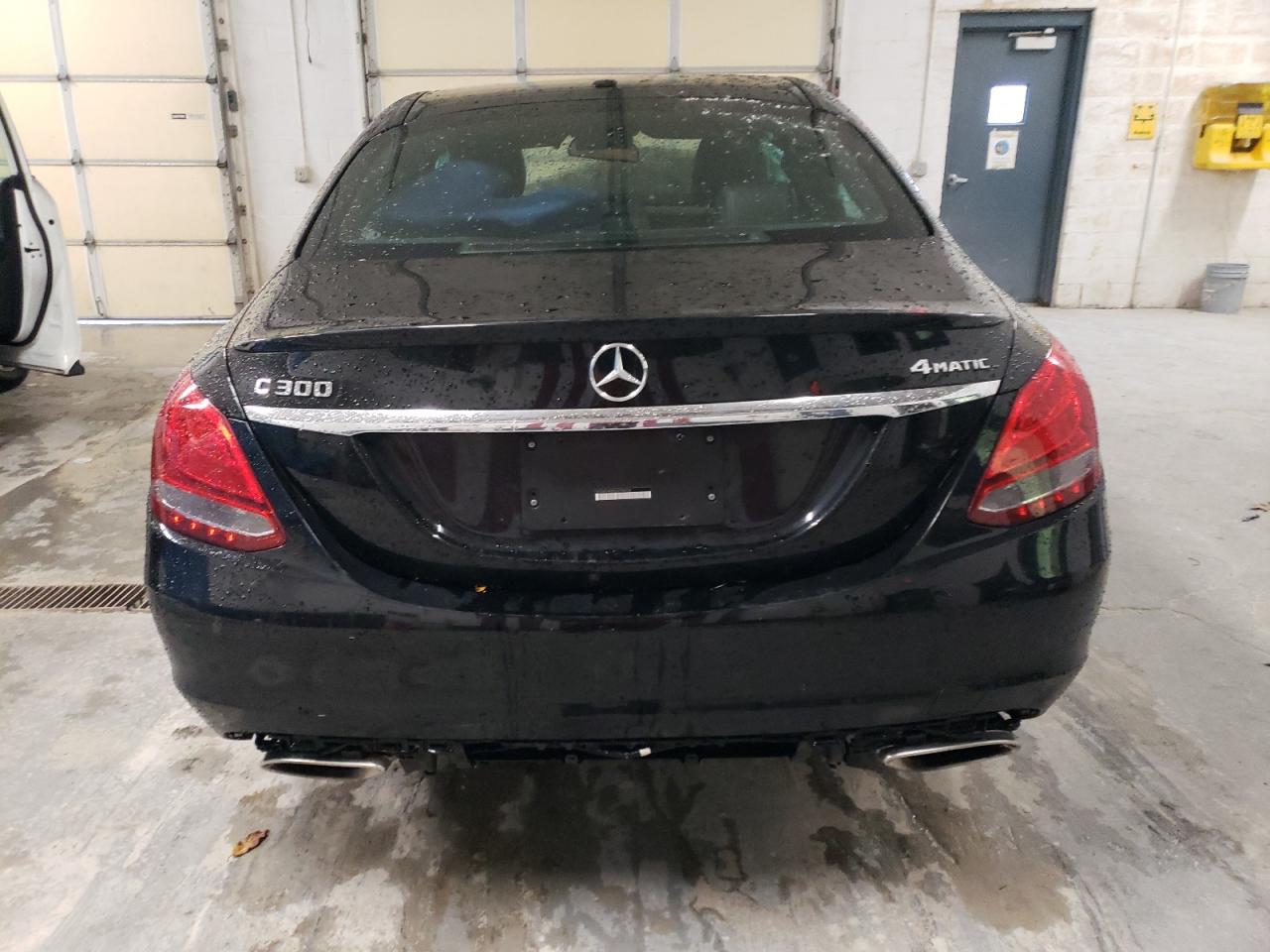 2018 Mercedes-Benz C-klasse VIN 55SWF4KB8JU258606 Copart auction photo, front end / rear end damage thumbnail 6