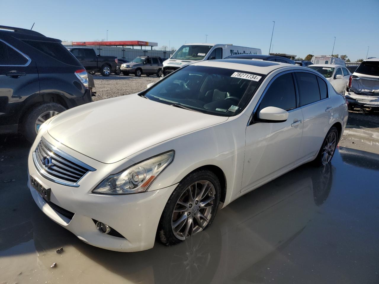 2012 Infiniti G VIN JN1CV6AR2CM677646