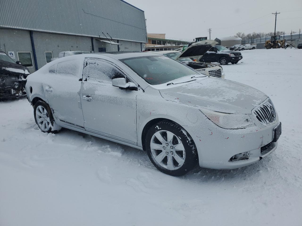 2013 Buick LaCrosse VIN 1G4GH5E35DF123184 Copart auction photo, rear end damage thumbnail 4