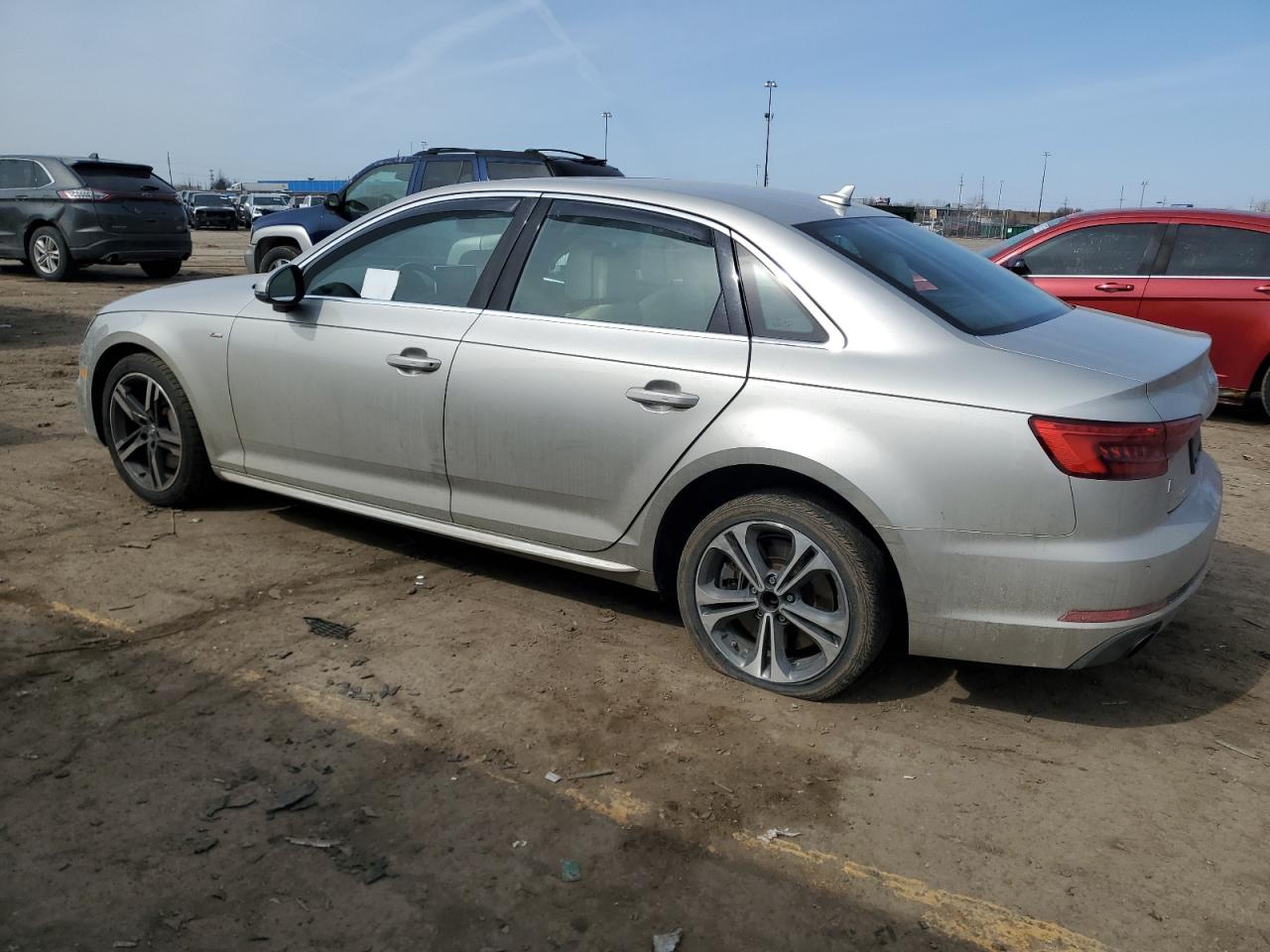 2017 Audi A4 VIN WAUENBF45HN040261 Copart auction photo, rear end damage thumbnail 2