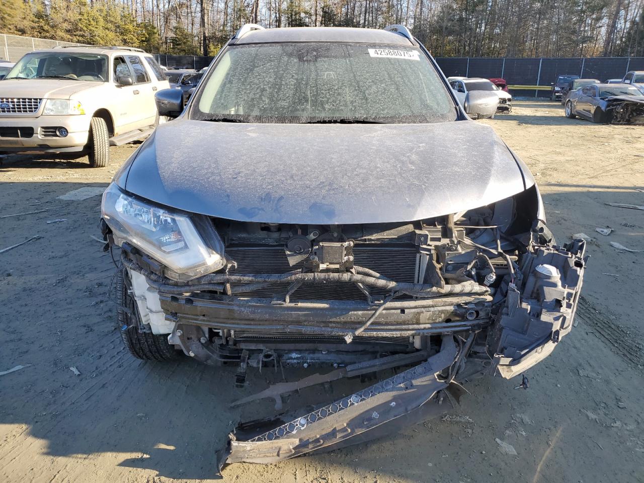 2018 Nissan Rogue VIN JN8AT2MV2JW318444 Copart auction photo, front end damage thumbnail 5