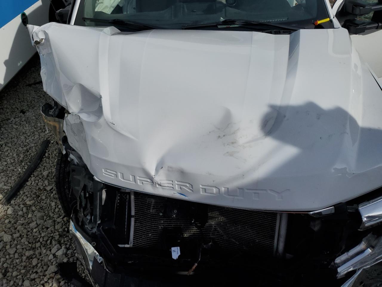 2021 Ford F350 VIN 1FDRF3G66MED08862 Copart auction photo, front end / side damage thumbnail 11