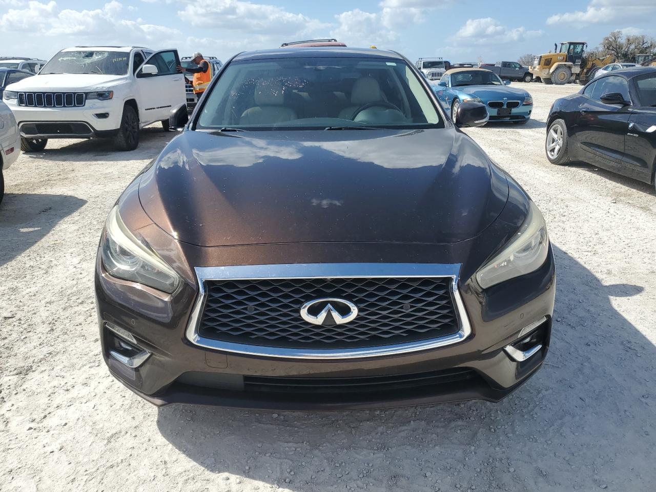 2019 Infiniti Q50 VIN JN1EV7AP0KM510150 Copart auction photo, water/flood damage thumbnail 5