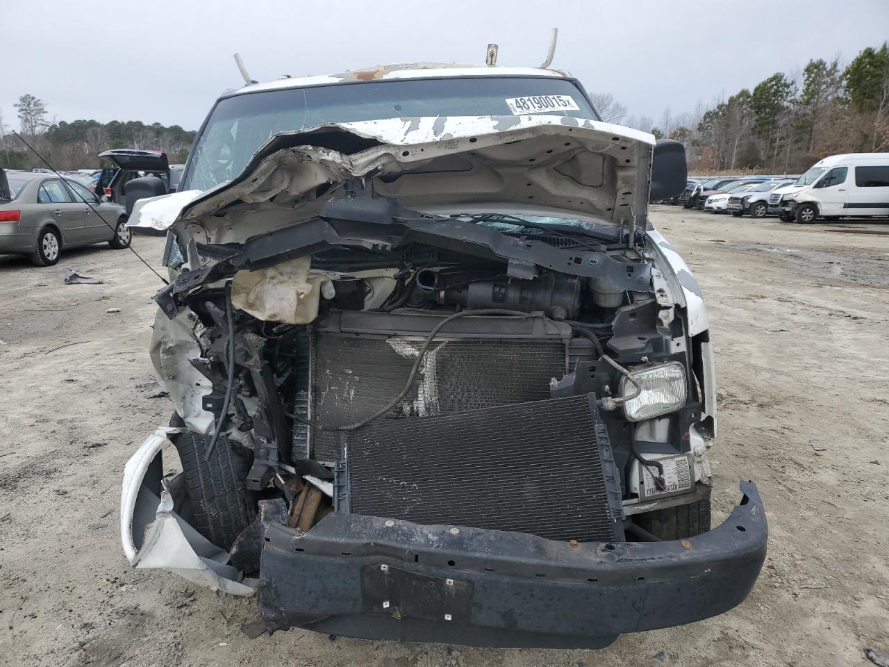 2005 Chevrolet Express VIN 1GCHG35U351116886 Copart auction photo, front end / rear end damage thumbnail 5