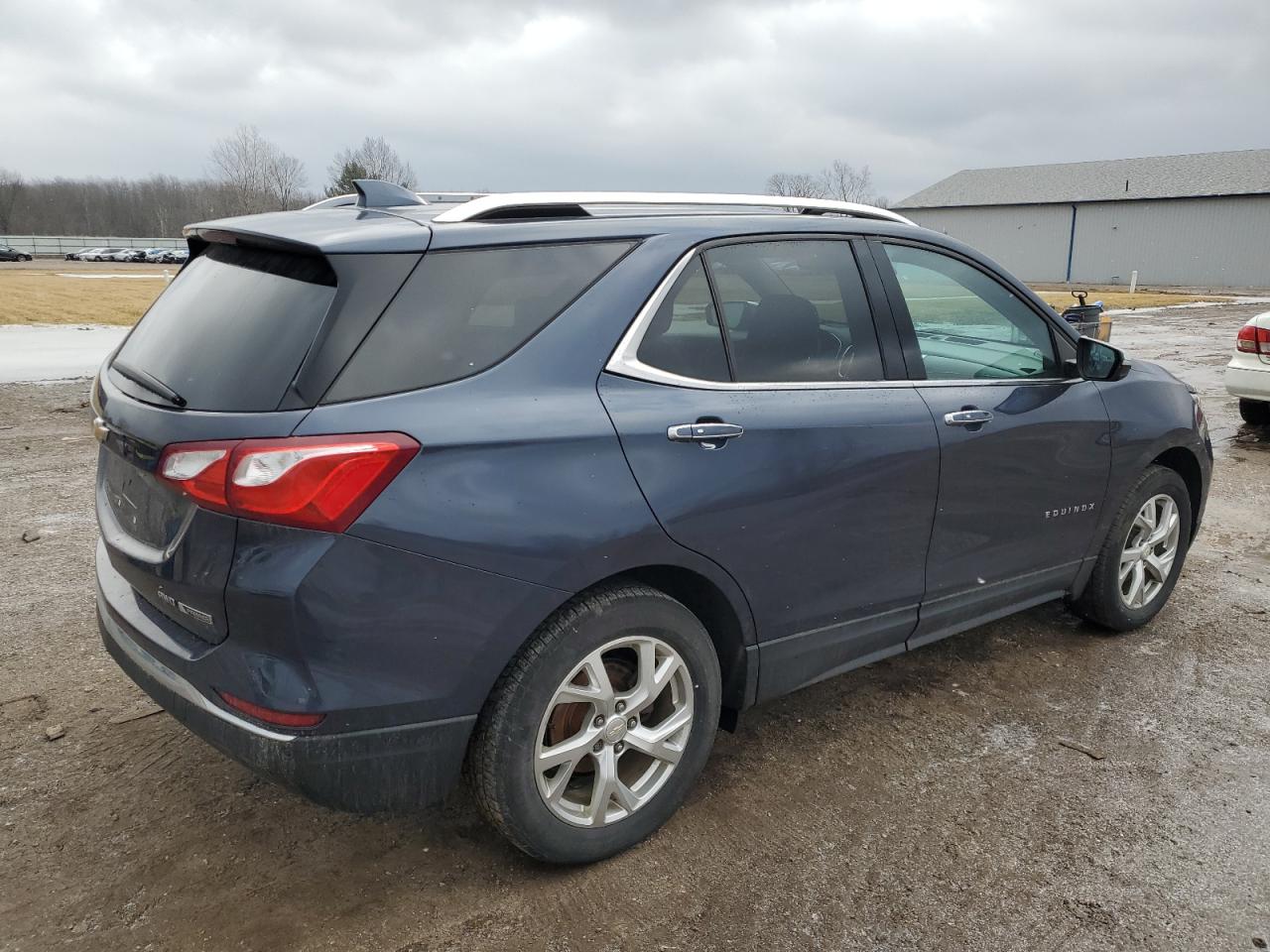 2018 Chevrolet Equinox VIN 3GNAXVEV1JS545451 Copart auction photo, rear end / undercarriage damage thumbnail 3