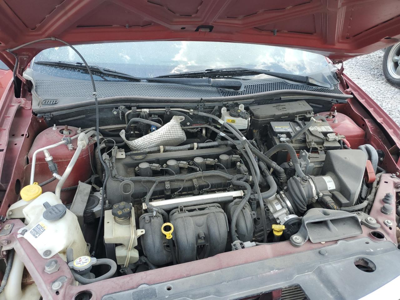 2010 Ford Focus VIN 1FAHP3FN0AW114488 Copart auction photo, all over damage thumbnail 11