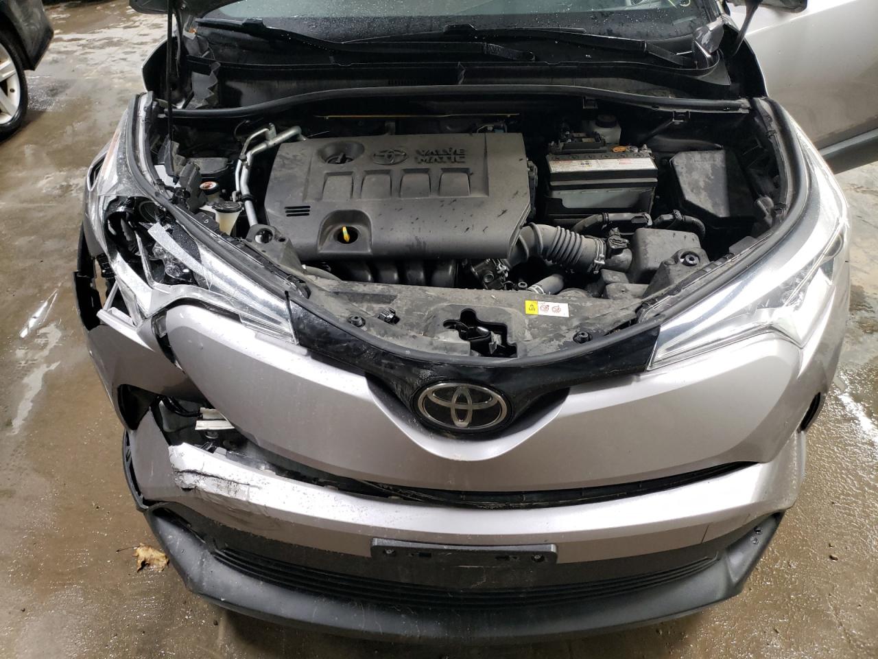 2019 Toyota C-HR VIN JTNKHMBX9K1035244 Copart auction photo, front end damage thumbnail 11