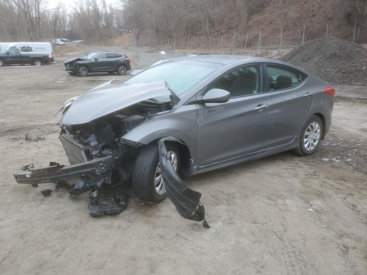 2013 Hyundai Elantra VIN 5NPDH4AE9DH167526
