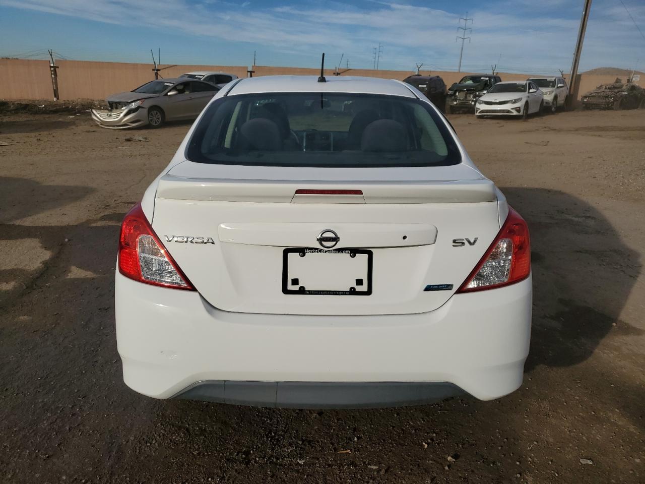 2016 Nissan Versa VIN 3N1CN7AP4GL872183 Copart auction photo, side damage thumbnail 6