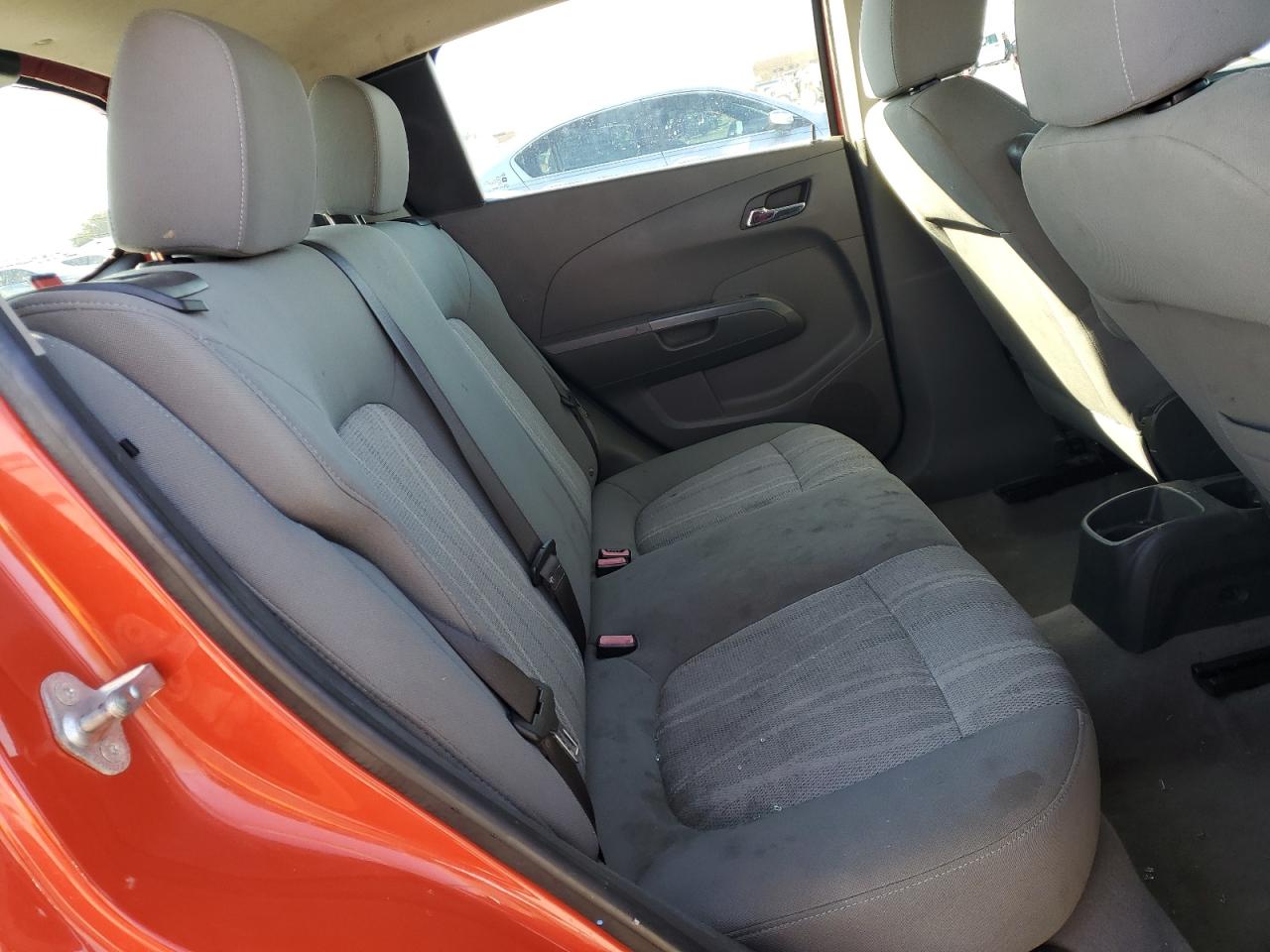 2012 Chevrolet Sonic VIN 1G1JC6SH2C4103007 Copart auction photo, side / front end damage thumbnail 10