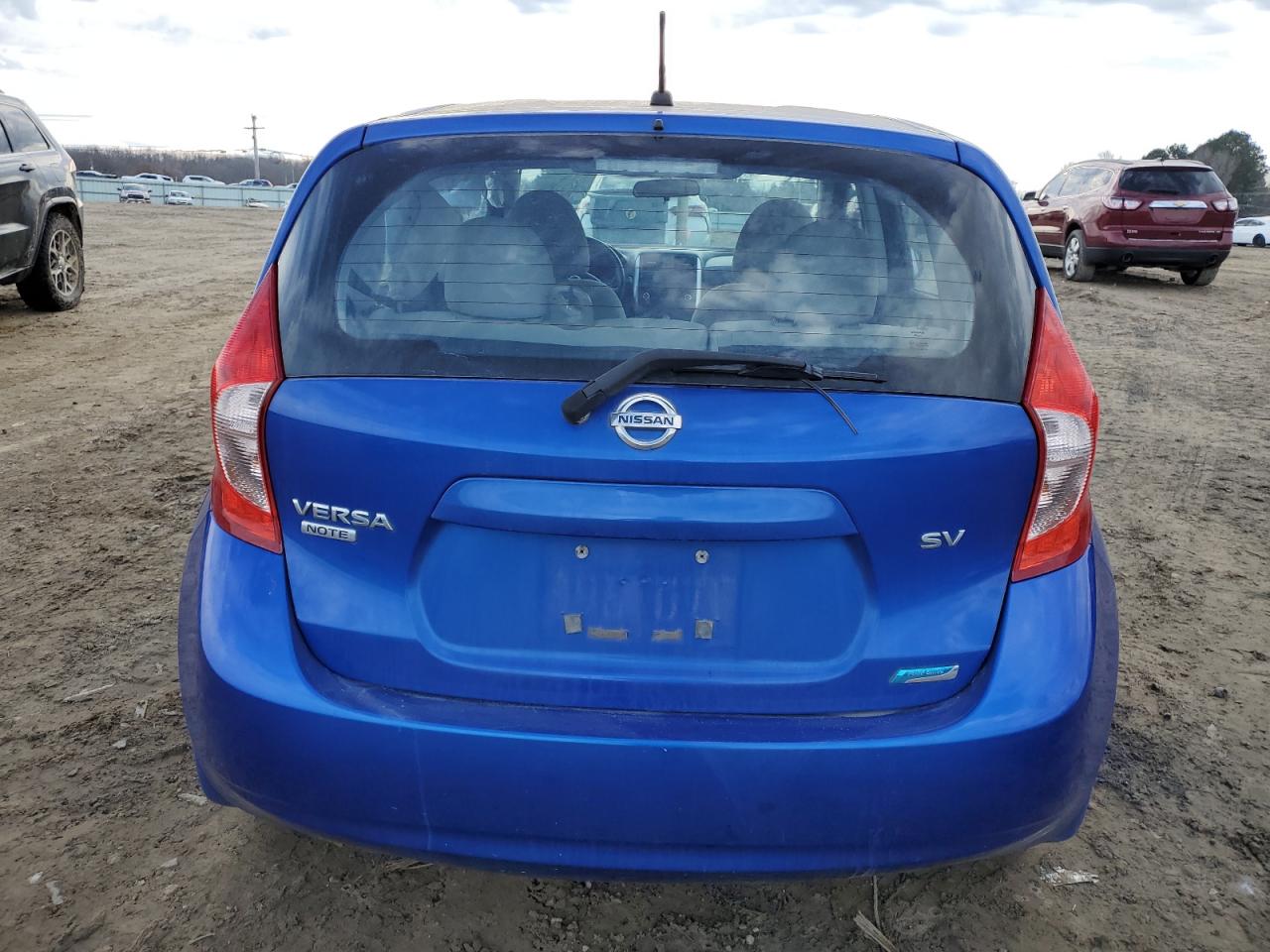2014 Nissan Versa VIN 3N1CE2CP9EL384277 Copart auction photo, all over damage thumbnail 6