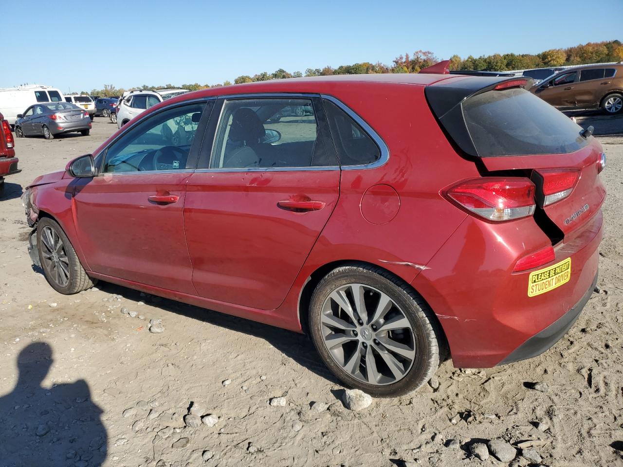 2020 Hyundai Elantra VIN KMHH35LE4LU137661 Copart auction photo, front end / minor dent/scratches damage thumbnail 2