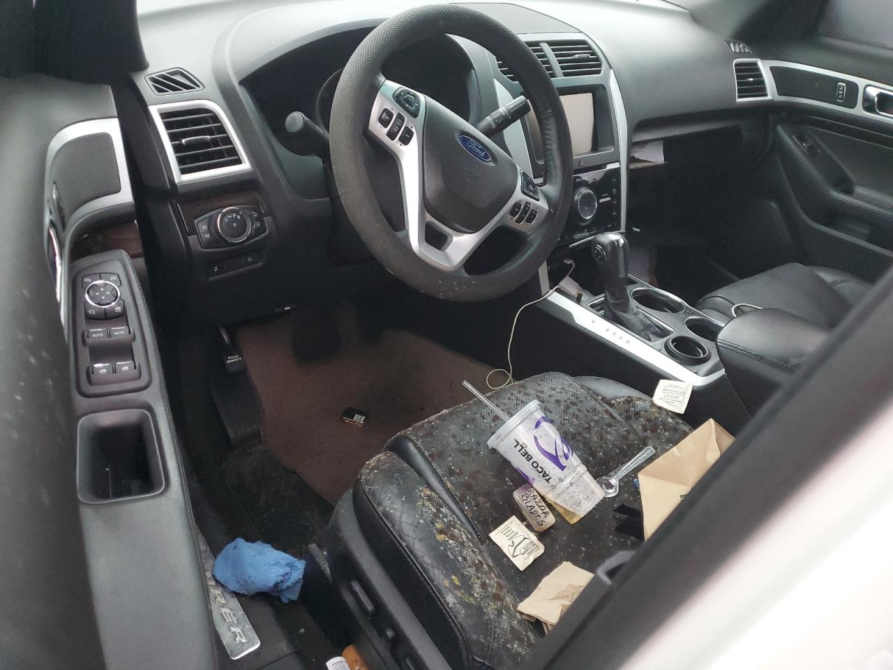 2013 Ford Explorer VIN 1FM5K7F86DGA24544 Copart auction photo, water/flood damage thumbnail 8
