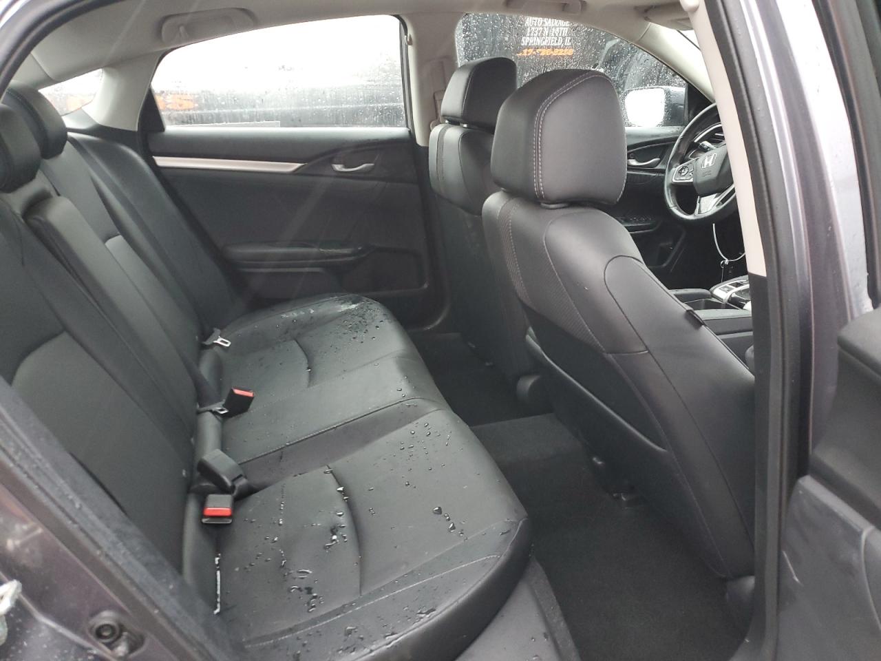 2020 Honda Civic VIN 19XFC1F7XLE000983 Copart auction photo, front end damage thumbnail 10