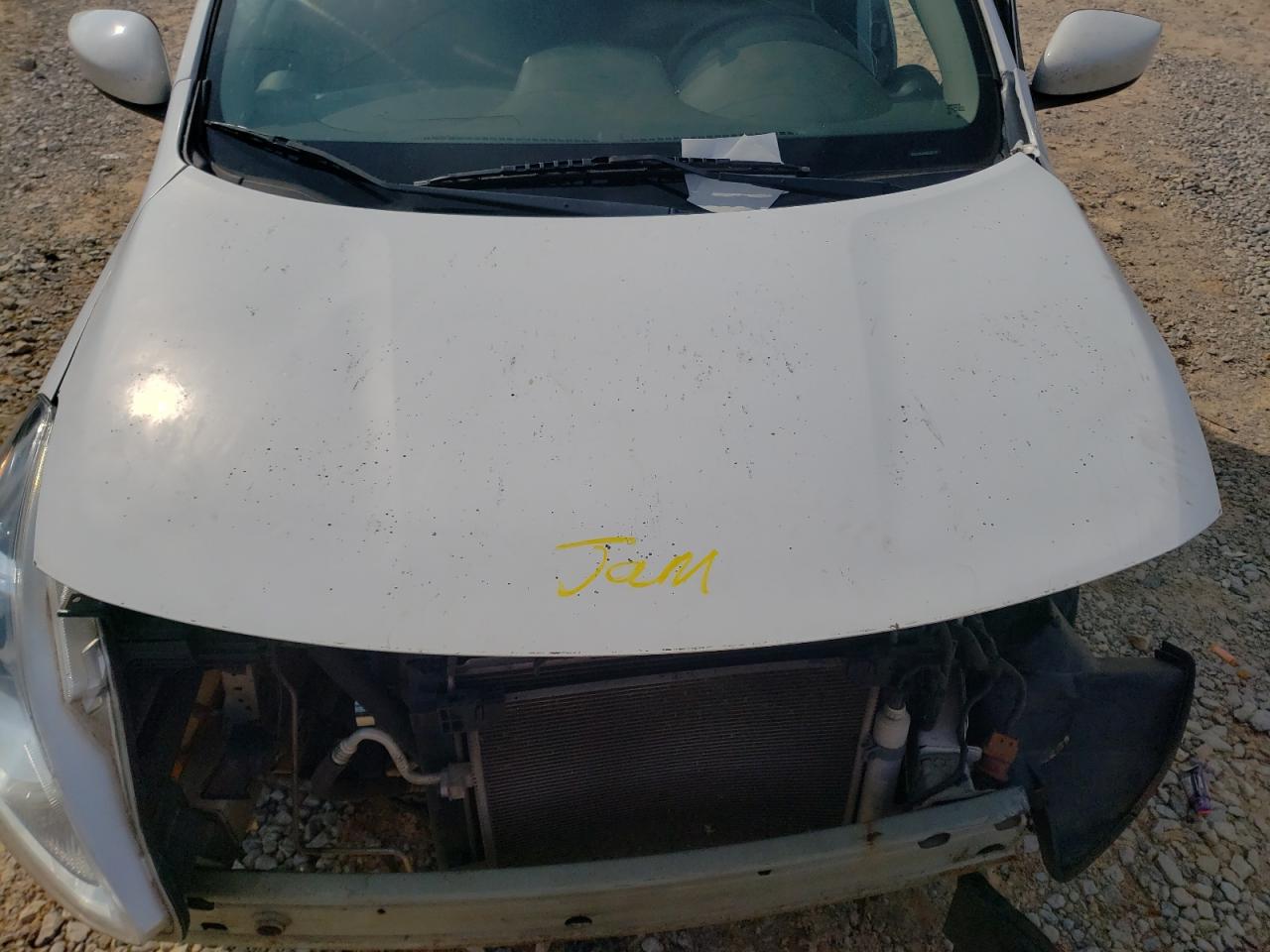 2019 Nissan Versa VIN 3N1CN7AP9KL858739 Copart auction photo, front end / side damage thumbnail 11