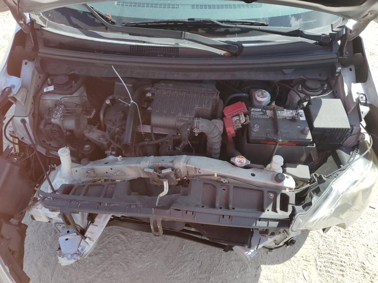 2021 Mitsubishi Mirage VIN ML32FUFJ5MHF03986 Copart auction photo, front end / mechanical damage thumbnail 13