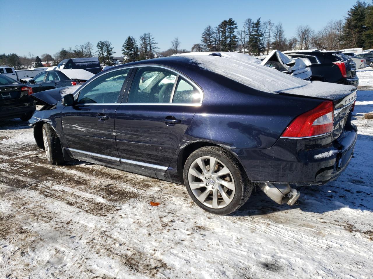 2016 Volvo S80 VIN YV140MAK8G1198639 Copart auction photo, all over / mechanical damage thumbnail 2