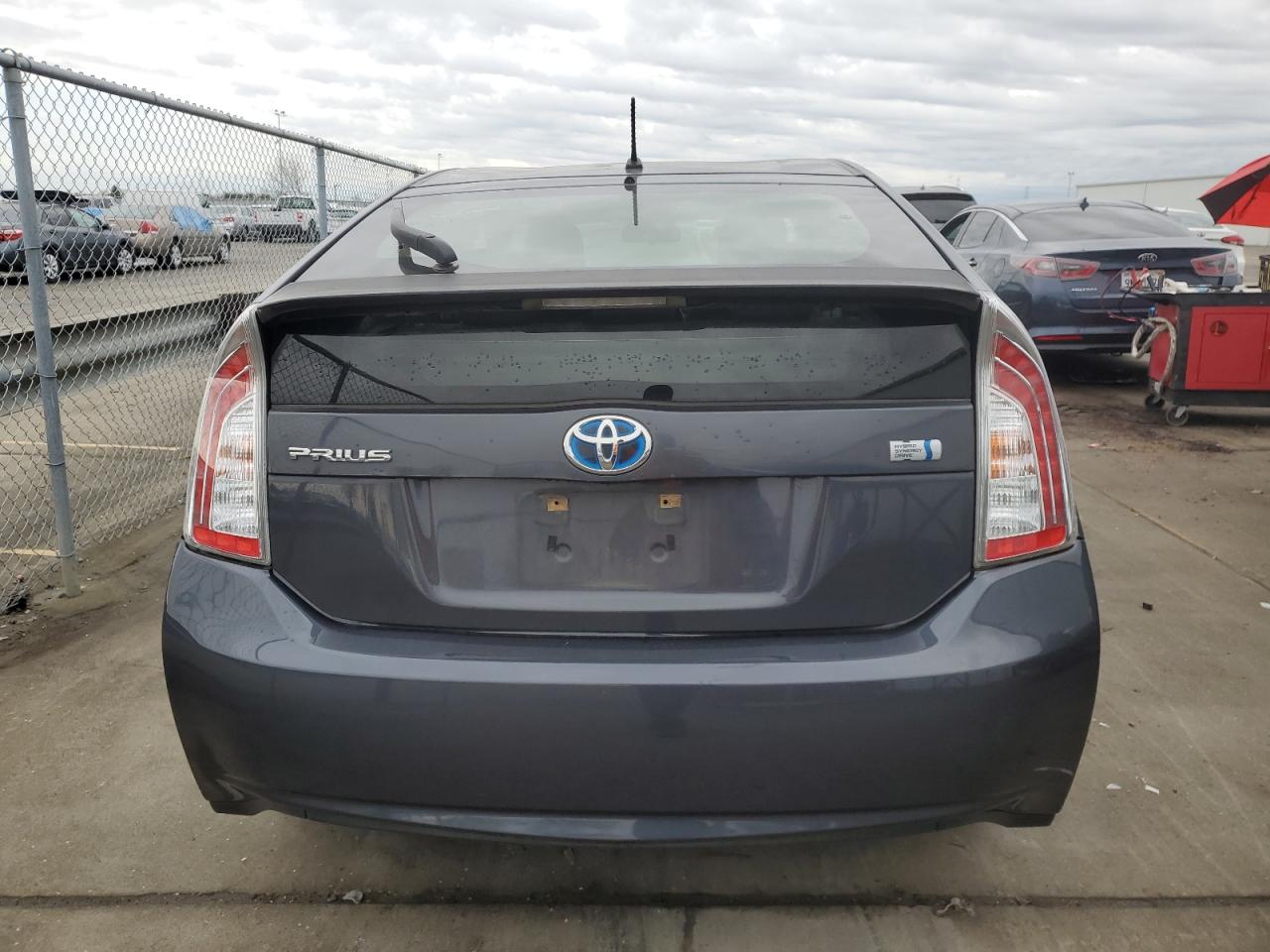 2014 Toyota Prius VIN JTDKN3DU3E1821071 Copart auction photo, side / rear end damage thumbnail 6