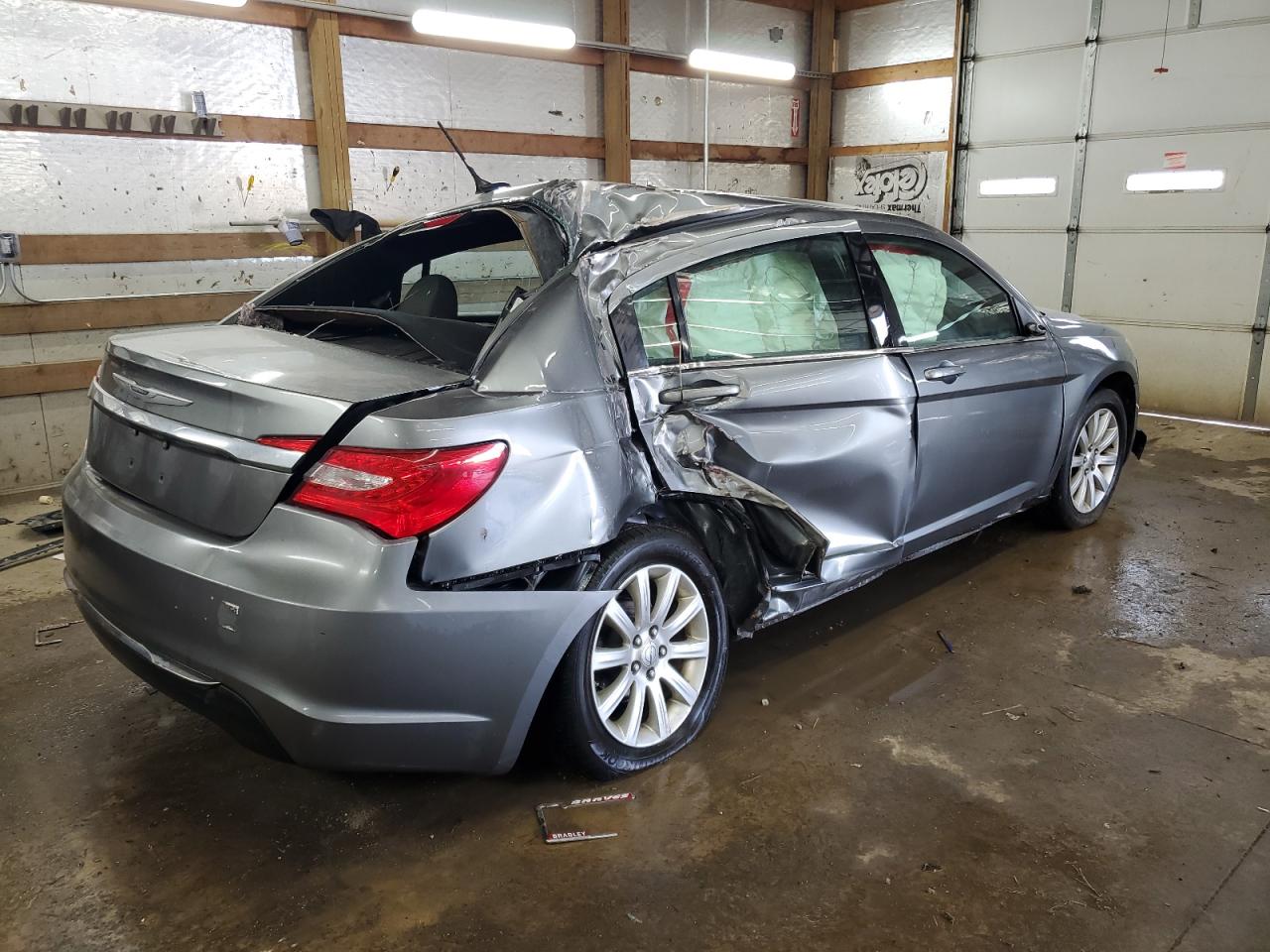 2012 Chrysler 200 VIN 1C3CCBBB3CN130218 Copart auction photo, side damage thumbnail 3