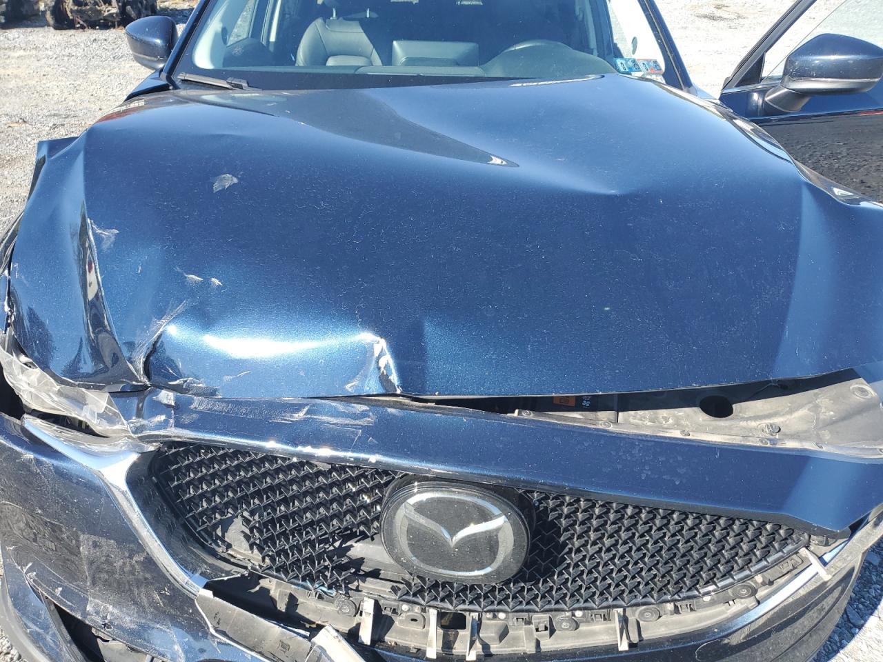 2021 Mazda CX-5 VIN JM3KFBDM6M0364582 Copart auction photo, front end damage thumbnail 13