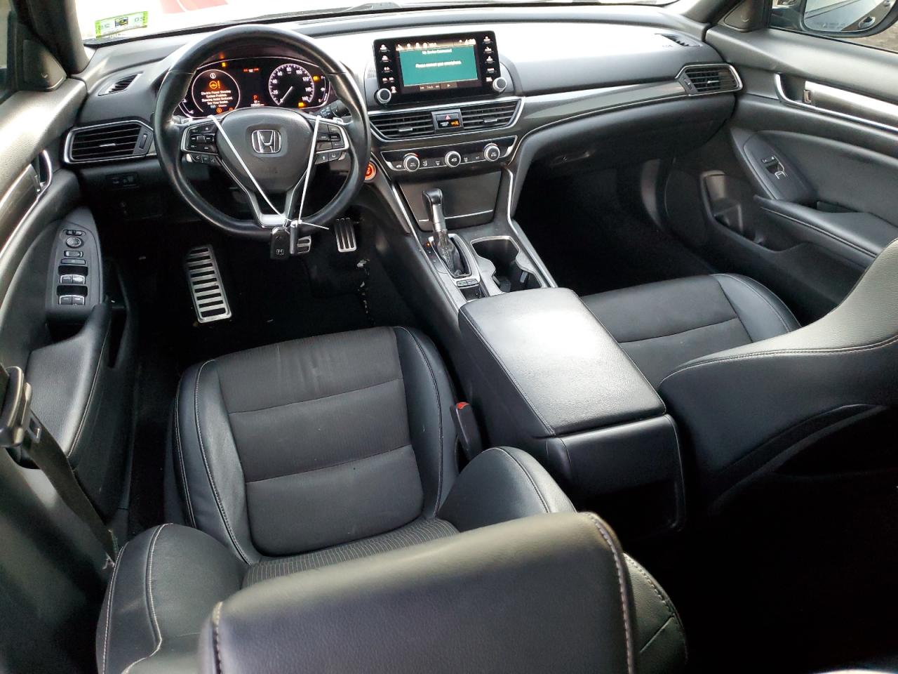 2018 Honda Accord VIN 1HGCV1F31JA241634 Copart auction photo, front end / side damage thumbnail 8