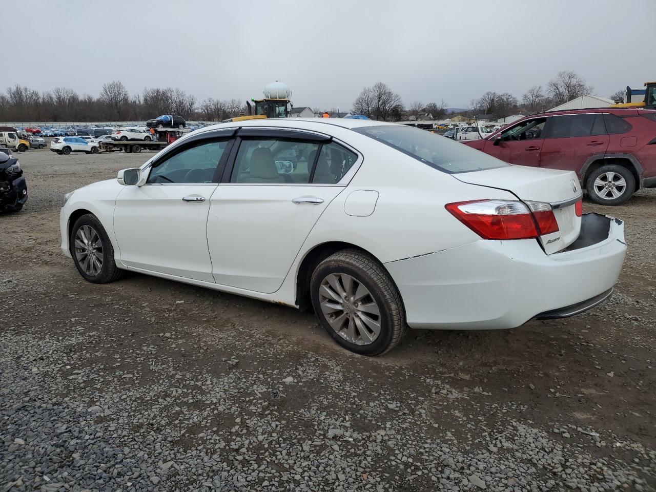2014 Honda Accord VIN 1HGCR2F74EA247575 Copart auction photo, rear end damage thumbnail 2